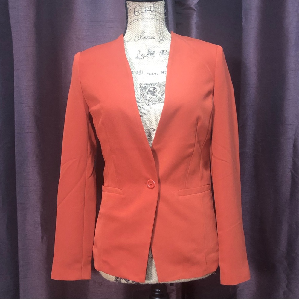 NWT Forever 21 Rust Career Blazer size Small